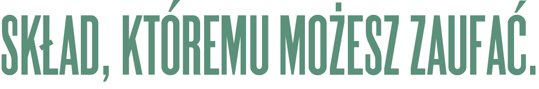 Skład, któremu możesz zaufać